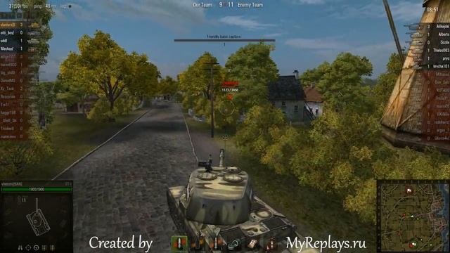 WOT: Fisherman's Bay - ST-I - 8 frags - Patrol Duty, Defender, смотреть онлайн