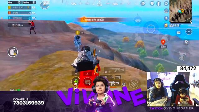 Will You Be able to Revive❤️As i Always Go Aggresive To Thrive❤️This is BGMI LIVE | Stream405 VIVON смотреть онлайн
