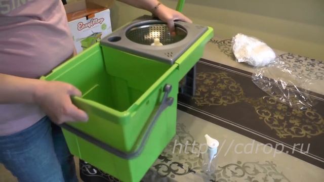 Обзор на комплект для уборки с раздвижным ведром смотреть онлайн