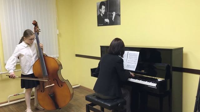 А.Аренский Колыбельная, А.Гедике Танец. Исполняет: Давлицарова Глафира, 4 класс смотреть онлайн