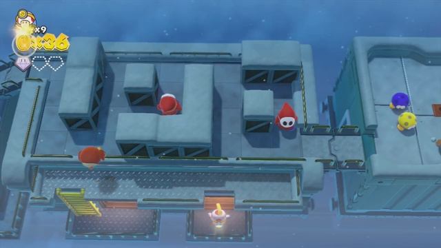 Captain Toad: Treasure Tracker (Wii U) - Blizzard on the Star Express (All Super Gems) смотреть онлайн