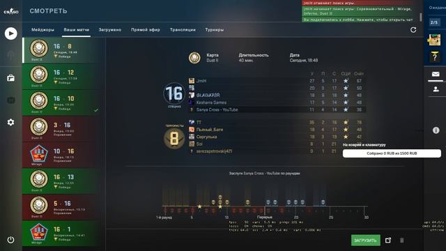 ИГРАЕМ ПО ФАНУ В CS GO смотреть онлайн