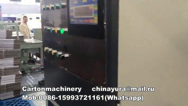 Линия по производству коробок, нанесению печати и склеивания картона смотреть онлайн