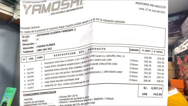 Comprando una PC GAMER más MONITOR a 3000 SOLES | Junto a LuchitazoTV y Notlockero смотреть онлайн