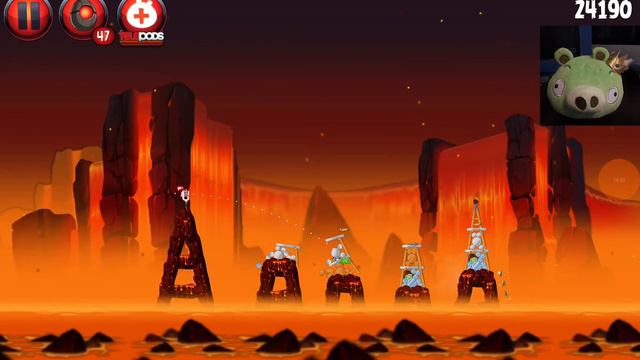 King Pig plays Angry Birds Star Wars 2: Revenge of the Pork, easiest episode so far! смотреть онлайн