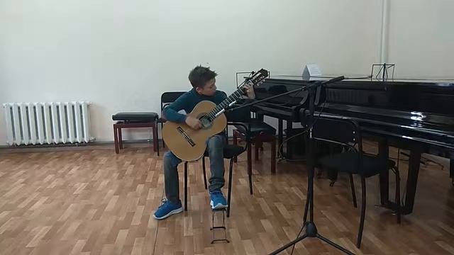 Bartolome Calatayud - 'Fandanguillo', исп. Дмитриев Борис, 9 лет, 2 класс МБУДО ДМШ № 10 смотреть онлайн