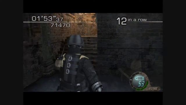 Resident Evil 4 RE4 Hunk Merc Run Castle PC part 1 смотреть онлайн