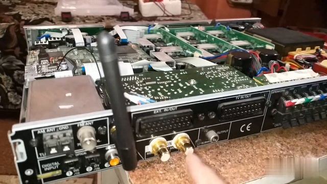 Bluetooth 5.0 с антеной в усилитель Yamaha RX-SL100RDS смотреть онлайн