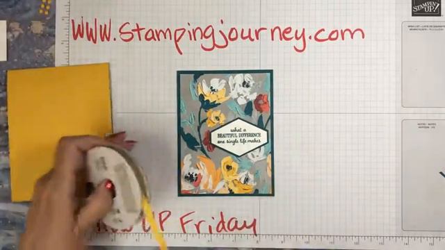 Follow UP Friday! Stamping Mother's Day Cards w/Fine Art Floral DSP смотреть онлайн