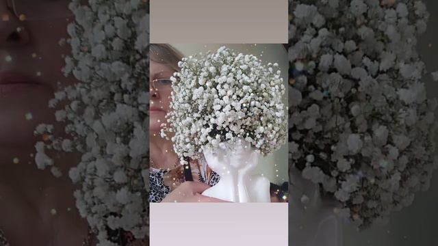 Композиция из гипсофилы смотреть онлайн