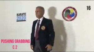 Жесты и сигналы Рефери во время судейства по КАРАТЭ WKF. KARATE WKF Referee Signals