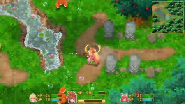 Secret of Mana - 9. Лес сезонов и королевство грибов смотреть онлайн