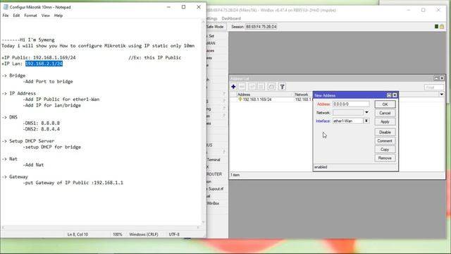 How to configure Mikrotik Router 10mn смотреть онлайн