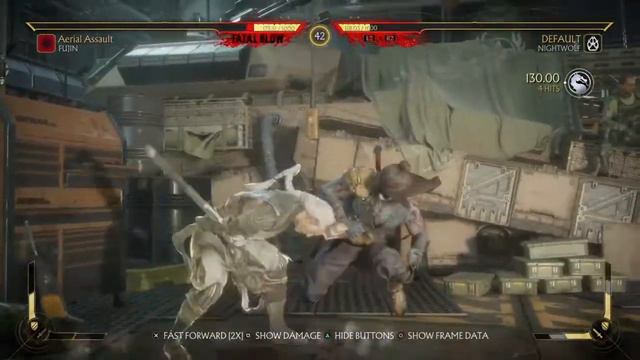 Mentally Disfigured Nightwolf Anti-Throw Tech - Mk 11 смотреть онлайн