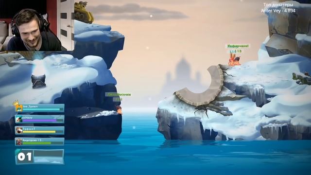 УГАРНАЯ ИГРА В ЧЕРВЯЧКОВ С ДЖО СПИНОМ НА СТРЁМЕ смотреть онлайн