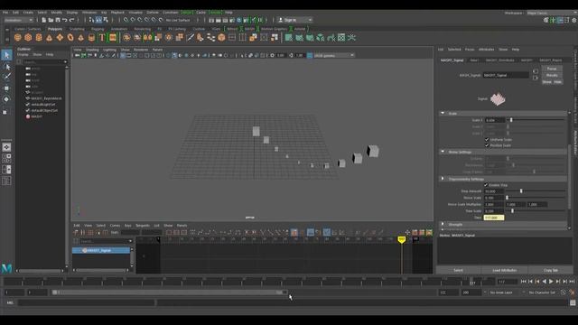 Maya - Into Mash EP:3 - Signal and Symmetry nodes смотреть онлайн