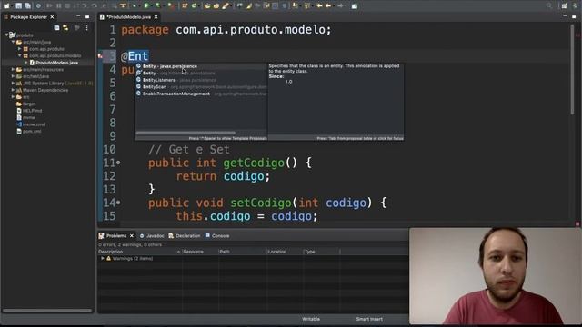 Java Spring 07 - Modelos (Criando tabela via JPA) смотреть онлайн