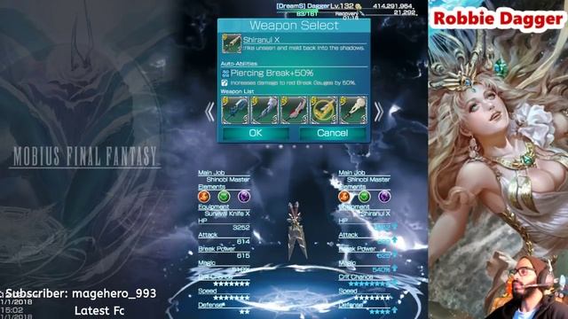 Mobius Final Fantasy - Ninja Job Review and Game play смотреть онлайн