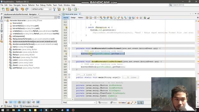 ApachePOI Library + Program Java Konverter Txt to Doc & Docx #2 смотреть онлайн