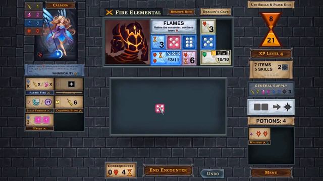 Pineleaf Plays One Deck Dungeon Caliana 1 Part 2: Caliana vs Dragon смотреть онлайн