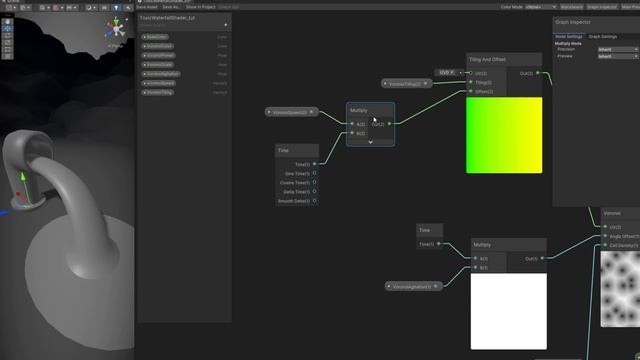 Unity Shader Graph - Toxic Waterfall Effect Tutorial смотреть онлайн