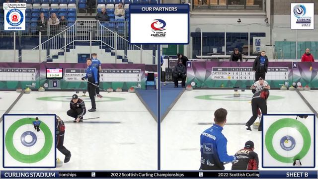 Paterson vs. Whyte - Draw M5 - Scottish Curling Championships смотреть онлайн