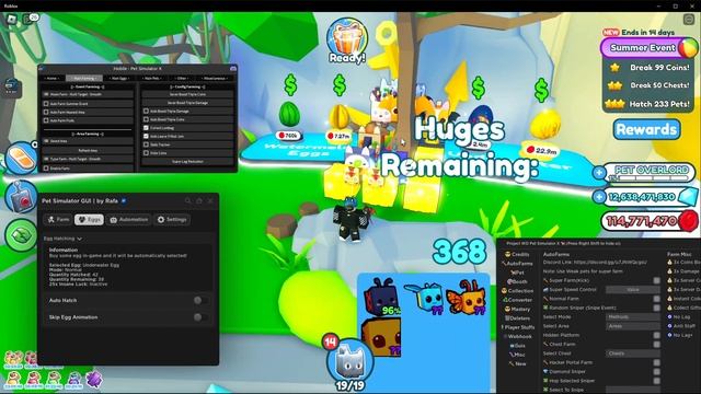 PET SIMULATOR X Script Pastebin 2023 UPDATE SUMMER PART 2 AUTO FARM NEW AREA | AUTO HATCH NEW EGG ? смотреть онлайн