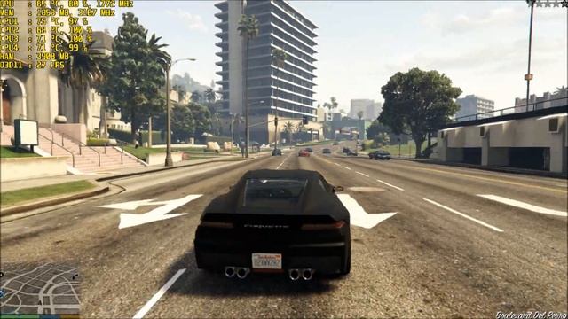 GTA 5 on Intel Core 2 Quad q9400-4GB RAM-GT 1030-High Settings смотреть онлайн