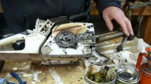 Part 6b. Stihl 026 / MS260 chainsaw clutch replacement
