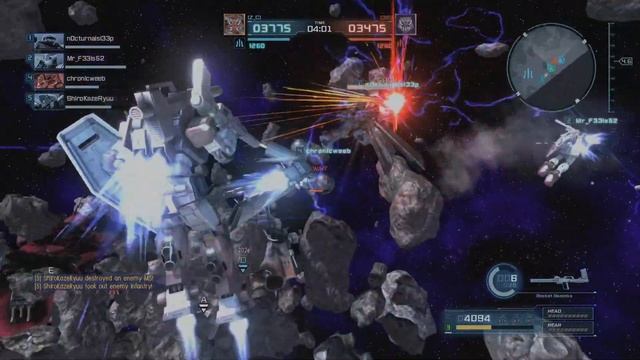 Gundam Battle Operation 2 -GBO 2- Clan Match space - lvl 1 GM Cannon [Space Assault Type] смотреть онлайн