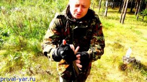 Нож НР 18 Кизляр тест на прочность