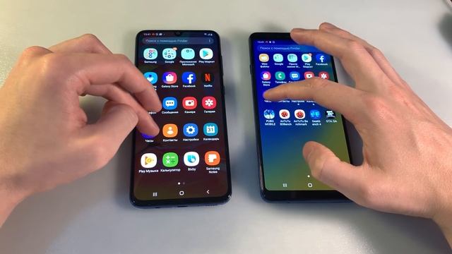 Samsung Galaxy A70 2019 vs Samsung Galaxy A9 2018 смотреть онлайн