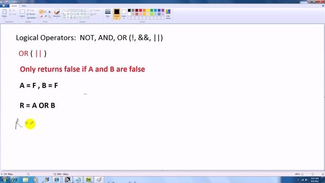 OR Logical / Boolean operator смотреть онлайн