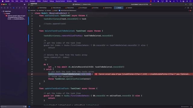 TodoList Using SwiftUI & CloudKit - Part 6 - Fixing Race Conditions смотреть онлайн