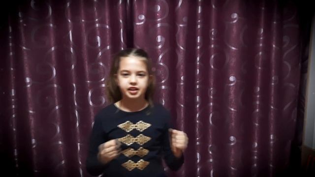 Денисова Кристина читает стихотворение Л.Рубальской "Пойду схожу за счастьем на базар..." смотреть онлайн