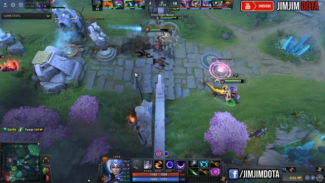 FROM ZERO TO HERO..!! 20 Min GG Magic Luna Booster MMR Ez Win 7.22g | Dota 2 смотреть онлайн