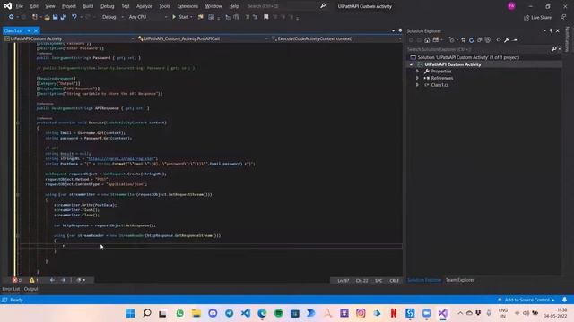 UiPath Create Custom Activity: Part5 (POST API Request) смотреть онлайн