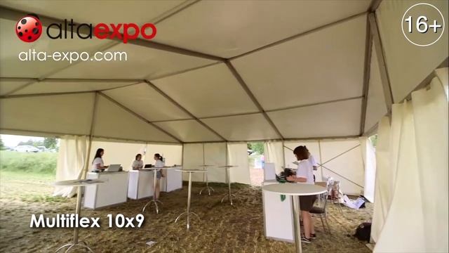 Как обеспечить тентами целую агро-выставку в полях