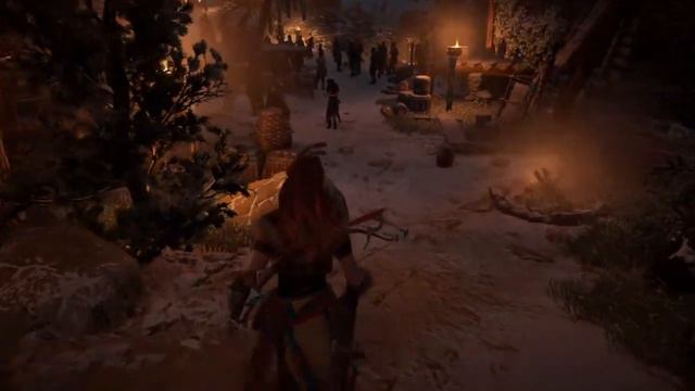 Horizon Zero Dawn Nora village смотреть онлайн