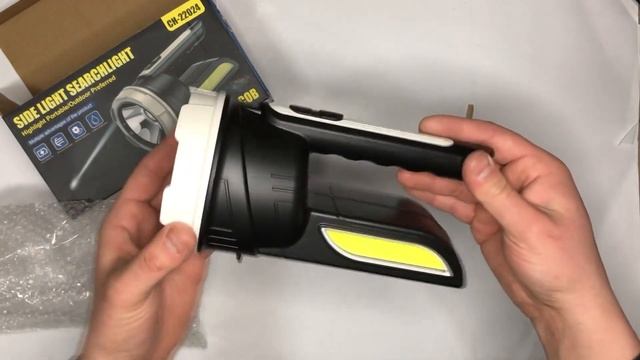 Відео огляд Ліхтар кемпінг переносний CH 22024 5W+COB, Li Ion акумулятор, ЗУ Type C, Box смотреть онлайн