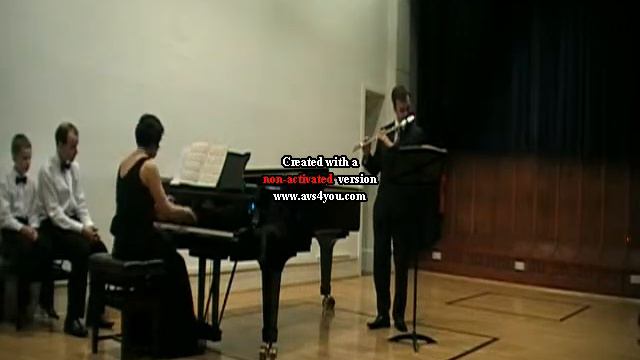 G F Handel - Sonata in C Major for Recorder (flute) and Piano - Opus.1 no.7 - 4th movement (excerpt смотреть онлайн