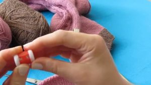 47-Использование счетчика рядов при вязании