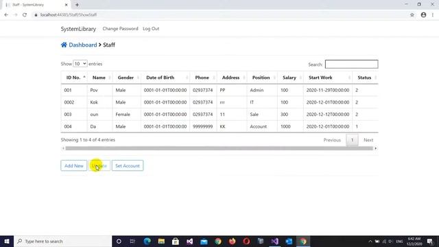 Lesson 14 - How to select row on DataTable in jQuery смотреть онлайн