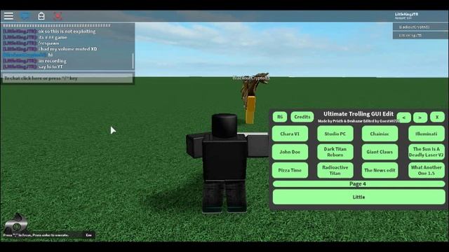 roblox SS game: UTG Edit смотреть онлайн