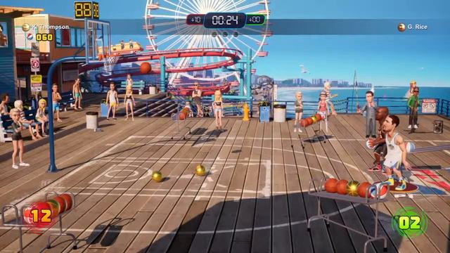NBA 2K Playgrounds 3pt Shoot out смотреть онлайн