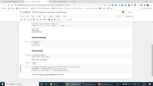 10.2: Python Bootcamp for Beginners: Input() function in Python смотреть онлайн