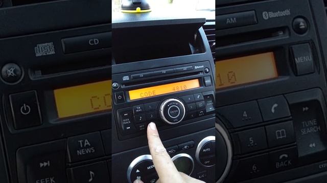 Разблокировка штатной магнитолы на Nissan tiida смотреть онлайн