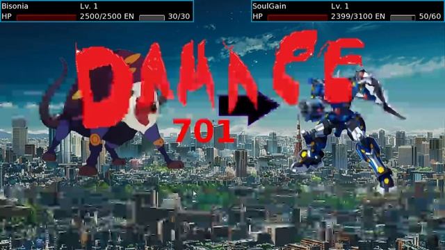 Fan Game Super Robot Wars HOPE Game play смотреть онлайн