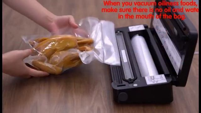 Envasadora al vacío Bonsenkitchen VS3802 - Como se usa, subtitulado en español смотреть онлайн