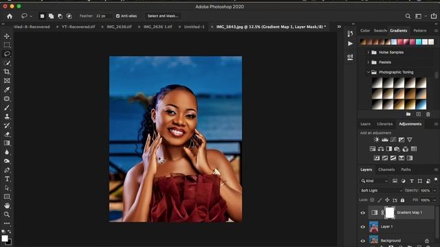Get Amazing Skin Tones Using This Hidden Photographic Toning Tool In Photoshop смотреть онлайн